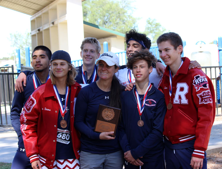 Boys varsity took third place.