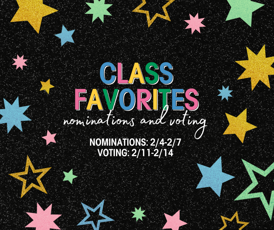 Senior, Staff Class Favorites Information